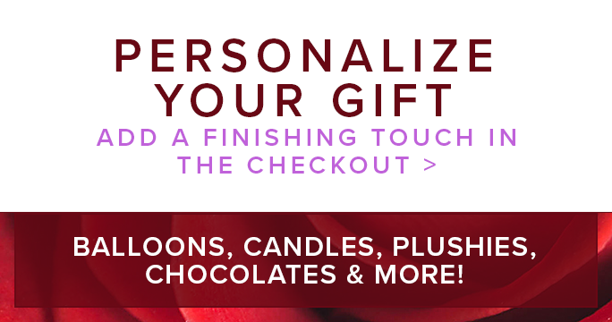 Personalize Your Gift By Adding A Finishing Touch In The Checkout