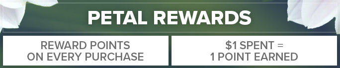 Shop Flowers and Earn Reward Points