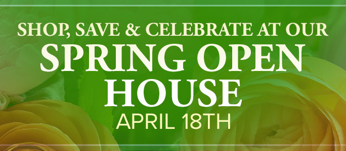 Join us for Shotwell's Spring Open House | April 18th