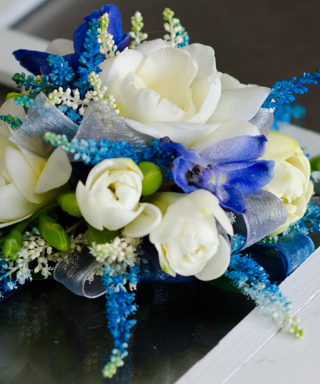 Ocean Mist Corsage