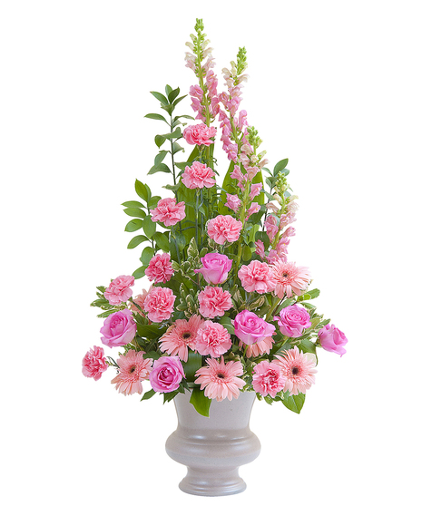 PEACEFUL PINK LARGE URN