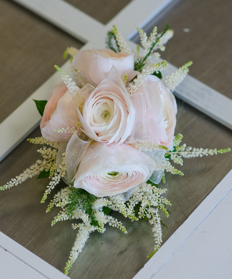 Soft Blush Corsage