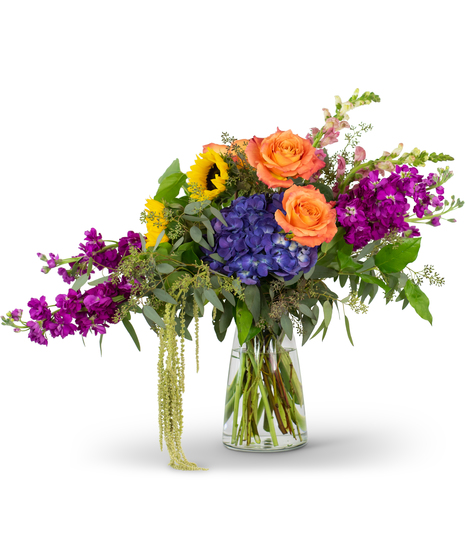 Naturally Prismatic Vase