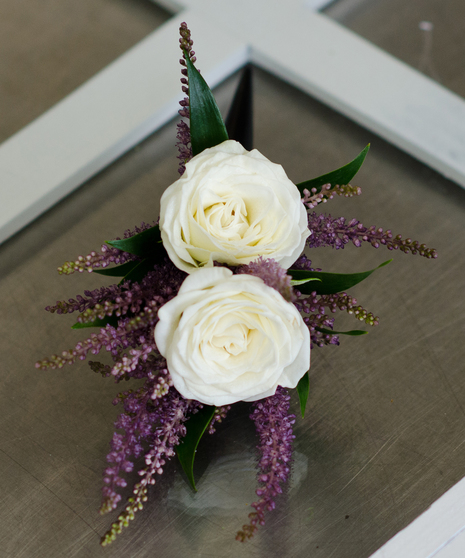 Violet Passion Boutonniere