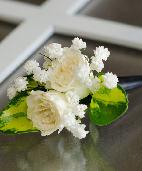 Whipped Dreams Boutonniere
