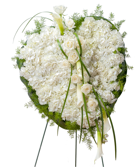 ELEGANT LOVE HEART WITH EASEL