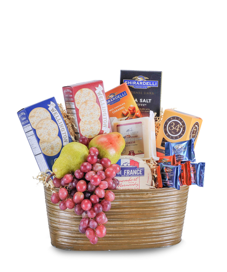Cheese, Cracker and Fruit Delight